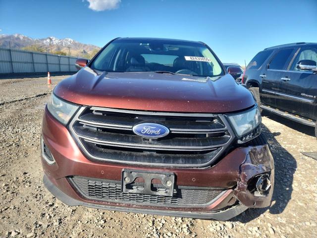 2FMTK4AP0FBB67522 - 2015 FORD EDGE SPORT MAROON photo 5