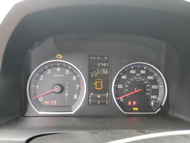 JHLRE48718C075322 - 2008 HONDA CR-V EXL SILVER photo 9