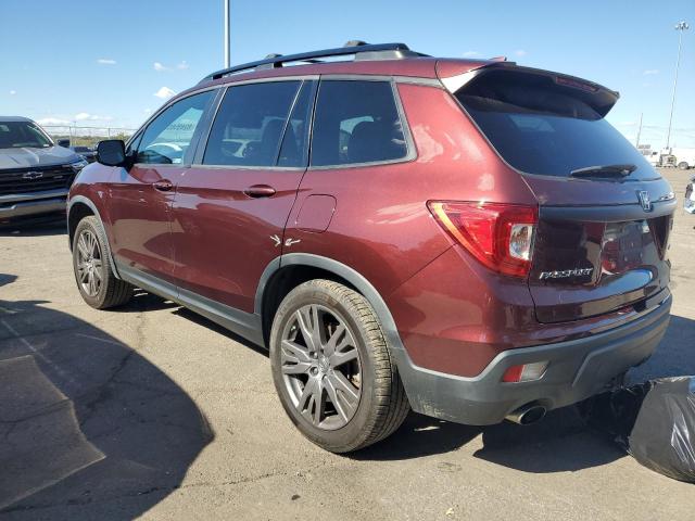 5FNYF8H55MB017593 - 2021 HONDA PASSPORT EXL Bordo fotoğraf 2