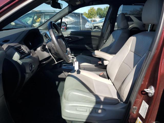 5FNYF8H55MB017593 - 2021 HONDA PASSPORT EXL Bordo fotoğraf 7