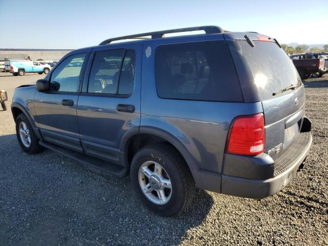 1FMDU73K23ZB02441 - 2003 FORD EXPLORER XLT Azul foto 2