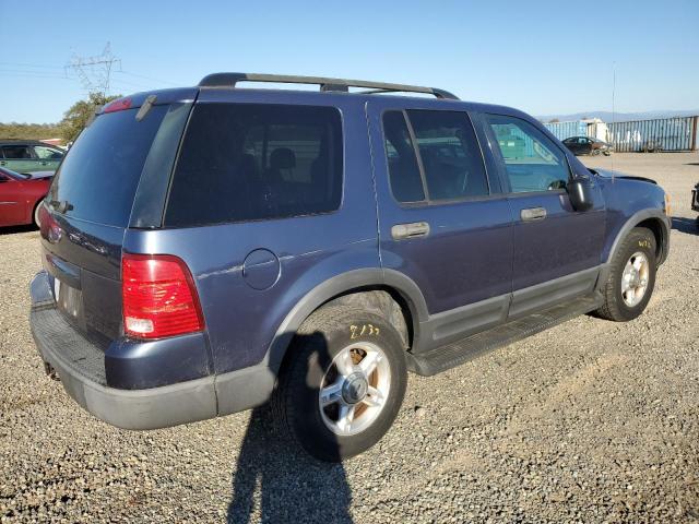 1FMDU73K23ZB02441 - 2003 FORD EXPLORER XLT Azul foto 3