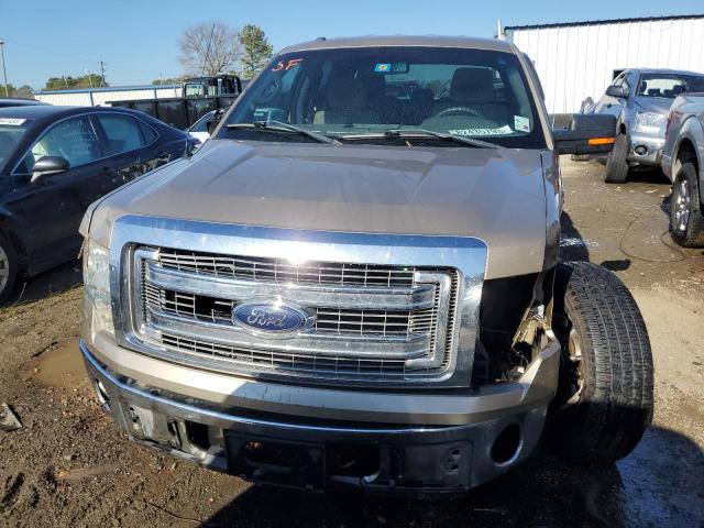 1FTEW1CM9DFA77770 - 2013 FORD F150 SUPERCREW TAN photo 5