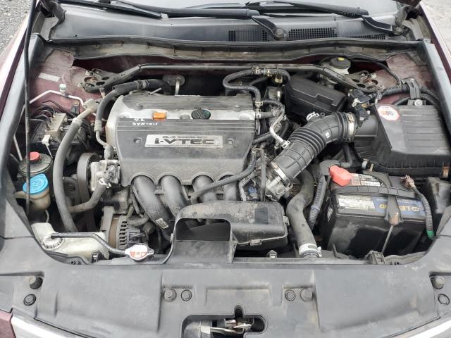 1HGCP26869A099482 - 2009 HONDA ACCORD EXL BURGUNDY photo 11