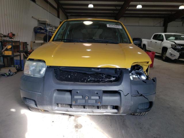 1FMYU92143KD42606 - 2003 FORD ESCAPE XLS YELLOW photo 5