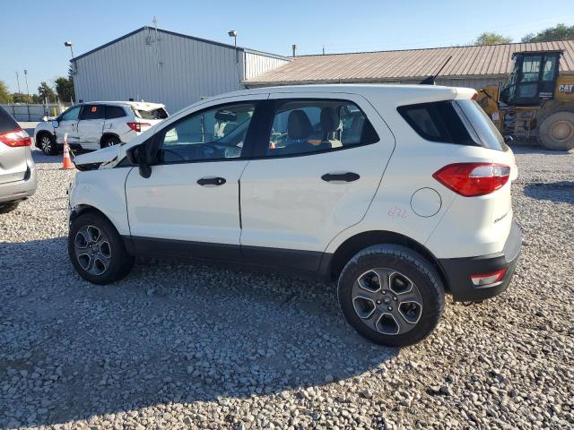 MAJ6S3FL9LC395151 - 2020 FORD ECOSPORT S WHITE photo 2