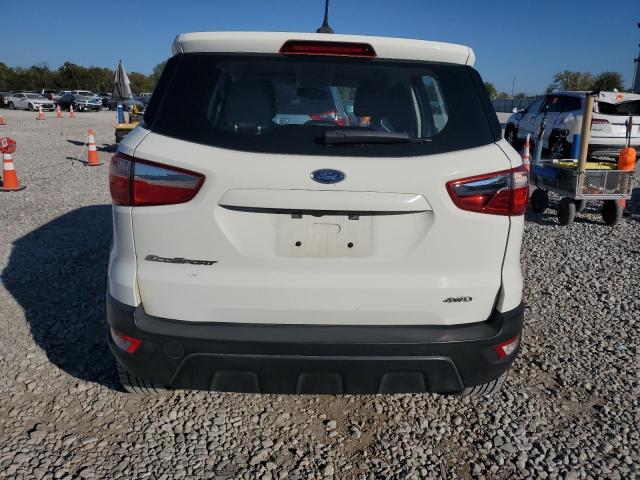 MAJ6S3FL9LC395151 - 2020 FORD ECOSPORT S WHITE photo 6