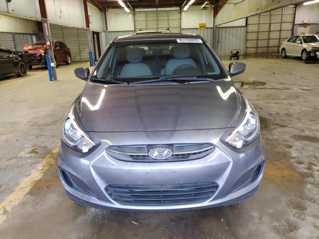 KMHCT4AE6GU012769 - 2016 HYUNDAI ACCENT SE GRAY photo 5