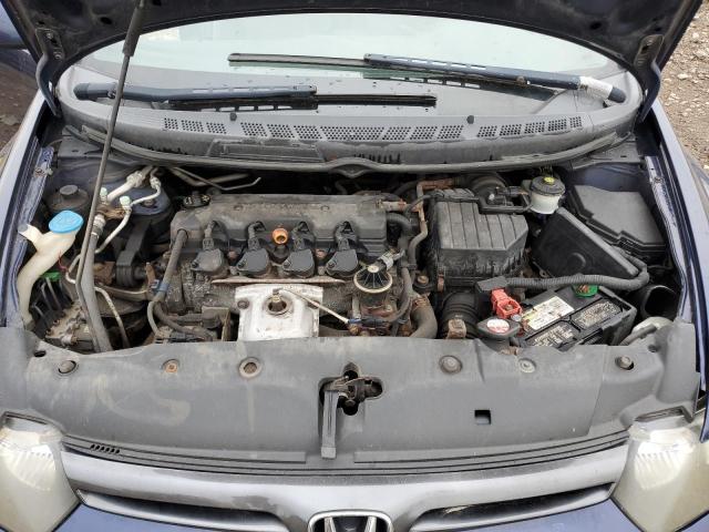 2HGFG12648H547939 - 2008 HONDA CIVIC LX 蓝色 照片 11