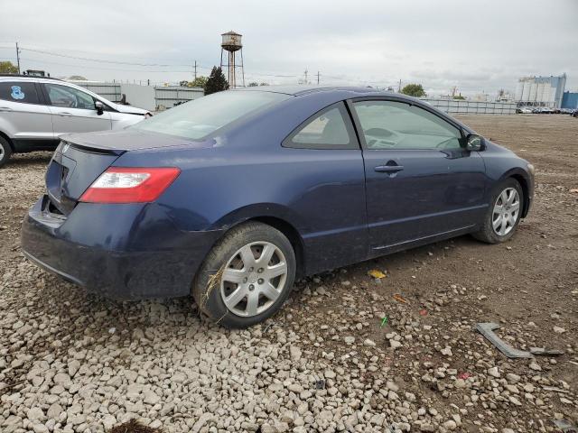 2HGFG12648H547939 - 2008 HONDA CIVIC LX 蓝色 照片 3