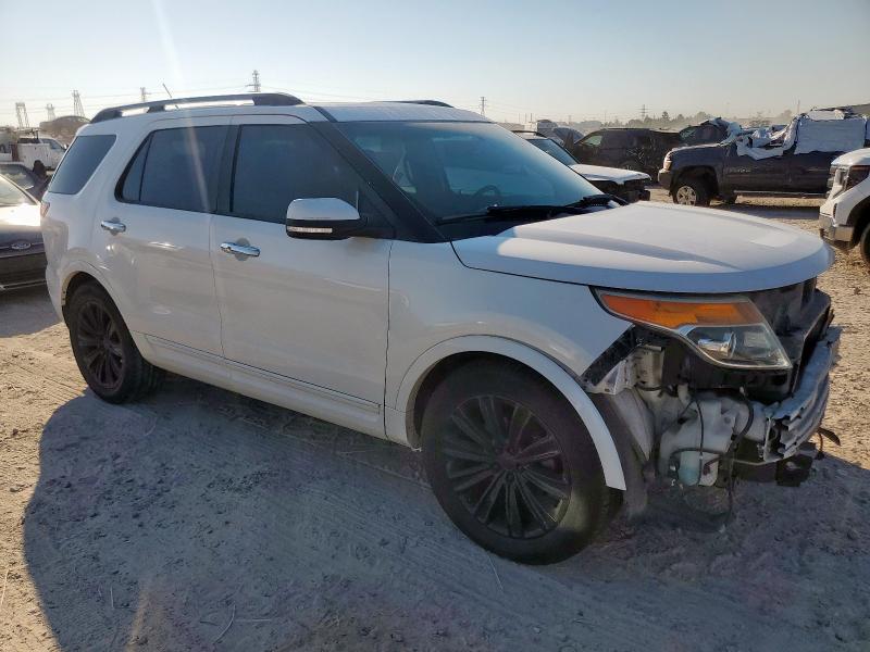 1FMHK7F85CGA08489 - 2012 FORD EXPLORER LIMITED 白色 照片 4