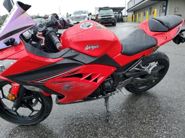 JKAEX8B19GDA32659 - 2016 KAWASAKI EX300 B RED photo 9