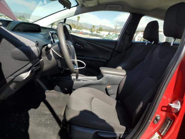 JTDKAMFU4N3175428 - 2022 TOYOTA PRIUS NIGHT SHADE Կարմիր լուսանկար 7