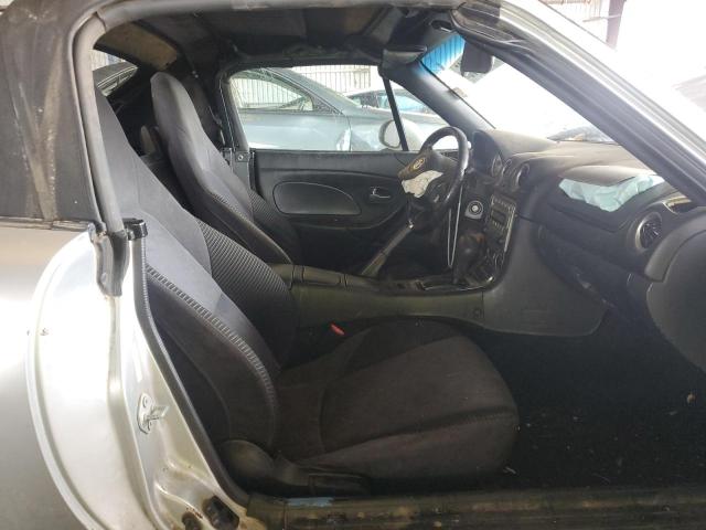 JM1NB353750413044 - 2005 MAZDA MX-5 MIATA BASE SILVER photo 10