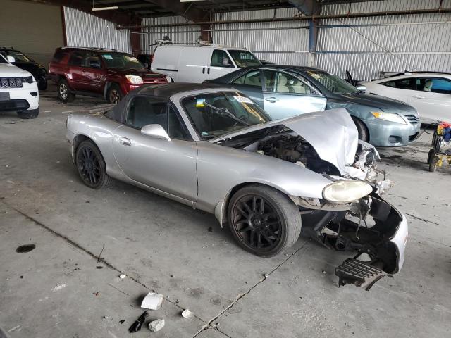 JM1NB353750413044 - 2005 MAZDA MX-5 MIATA BASE SILVER photo 4