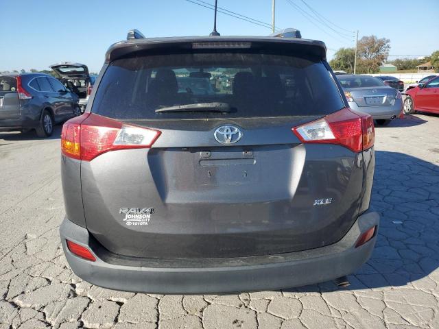 2T3WFREVXEW127195 - 2014 TOYOTA RAV4 XLE GRAY photo 6