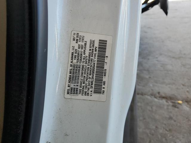 5FNRL5H45BB054417 - 2011 HONDA ODYSSEY EX Սպիտակ լուսանկար 13