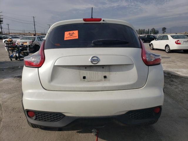 JN8AF5MR4FT506452 - 2015 NISSAN JUKE S WHITE photo 6