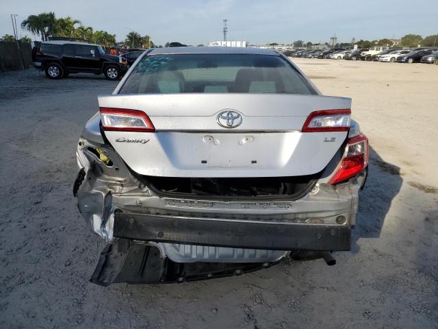 4T1BF1FK8DU696655 - 2013 TOYOTA CAMRY L SILVER photo 6