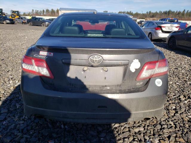 4T1BK3EK4BU120566 - 2011 TOYOTA CAMRY SE GRAY photo 6