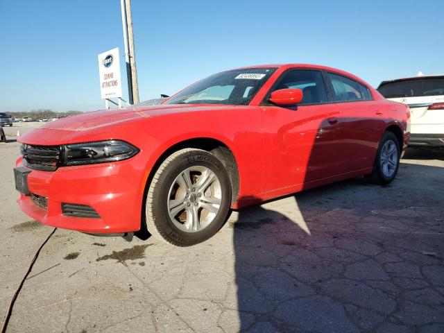 2C3CDXBG6NH161061 - 2022 DODGE CHARGER SXT RED photo 1