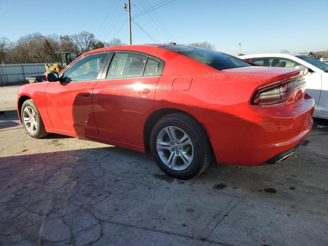 2C3CDXBG6NH161061 - 2022 DODGE CHARGER SXT RED photo 2