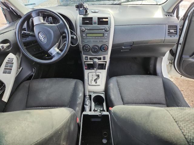 2T1BU4EE1AC458565 - 2010 TOYOTA COROLLA BASE أبيض صورة 8