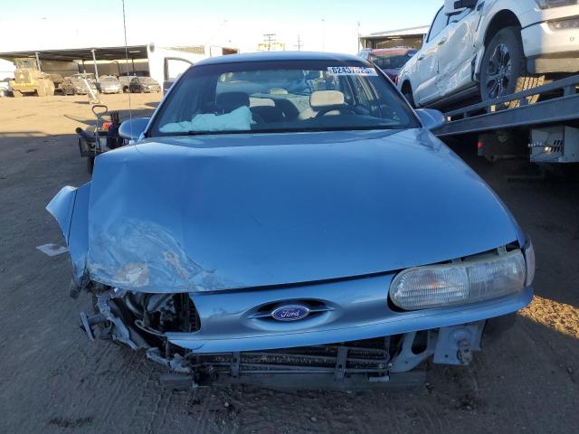 1FALP5245NG180120 - 1992 FORD TAURUS GL BLUE photo 5