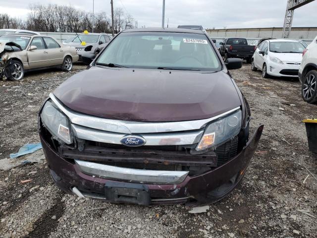 3FAHP0GA4BR132930 - 2011 FORD FUSION S MAROON photo 5