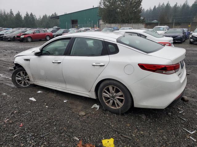 5XXGT4L31GG023931 - 2016 KIA OPTIMA LX WHITE photo 2