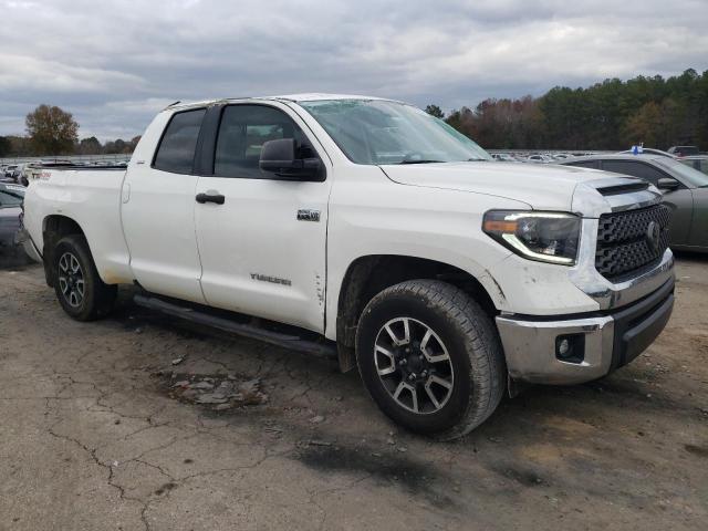 5TFUY5F11LX903597 - 2020 TOYOTA TUNDRA DOUBLE CAB SR/SR5 WHITE photo 4