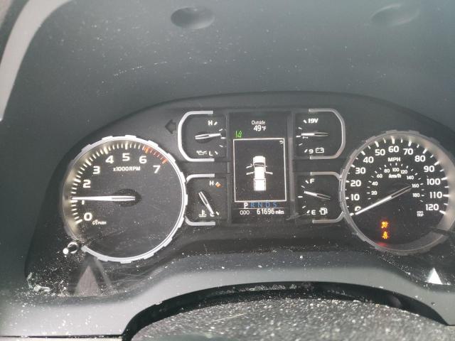 5TFUY5F11LX903597 - 2020 TOYOTA TUNDRA DOUBLE CAB SR/SR5 WHITE photo 9