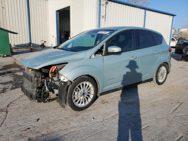 1FADP5AU1DL523744 - 2013 FORD C-MAX SE GREEN photo 1