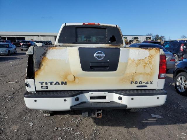 1N6BA0EC7AN307790 - 2010 NISSAN TITAN XE WHITE photo 6