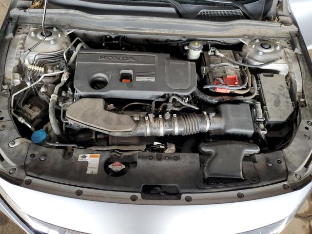 1HGCV2F91JA053268 - 2018 HONDA ACCORD TOURING ვერცხლისფერი ფოტო 11
