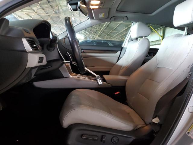 1HGCV2F91JA053268 - 2018 HONDA ACCORD TOURING ვერცხლისფერი ფოტო 7