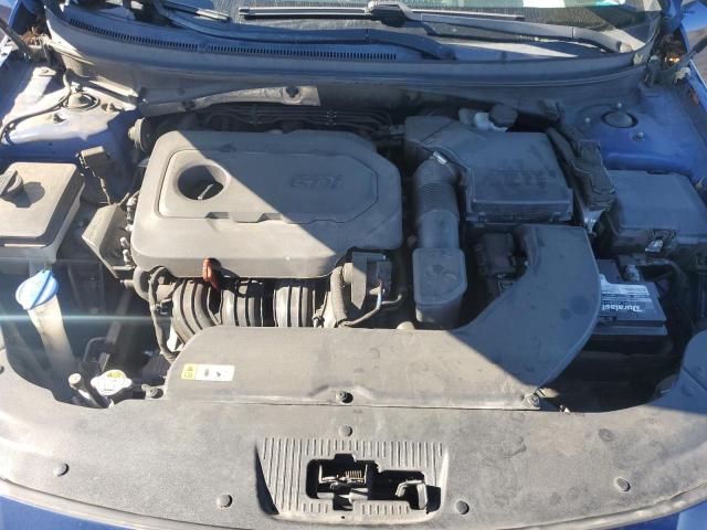 5NPE24AF5GH348156 - 2016 HYUNDAI SONATA SE BLUE photo 11