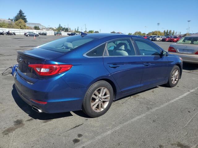 5NPE24AF5GH348156 - 2016 HYUNDAI SONATA SE BLUE photo 3