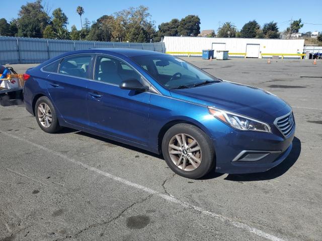 5NPE24AF5GH348156 - 2016 HYUNDAI SONATA SE BLUE photo 4