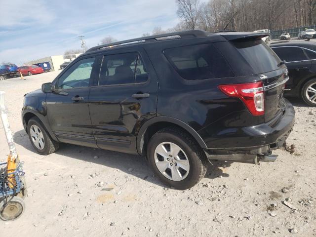 1FM5K8B89DGB35200 - 2013 FORD EXPLORER BLACK photo 2