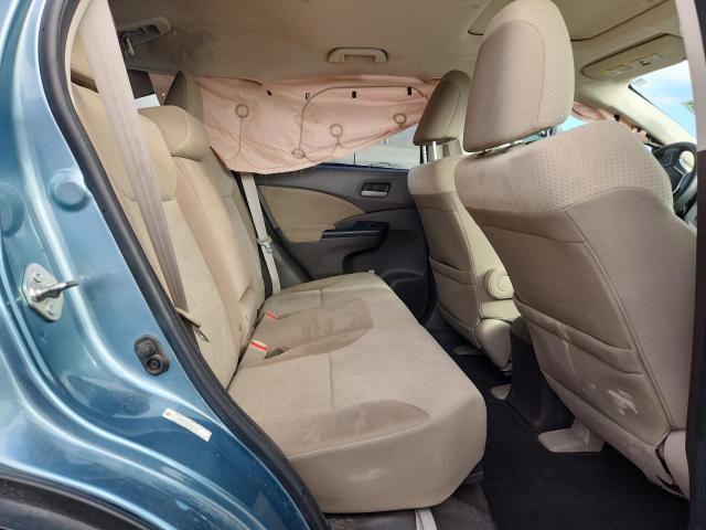 2HKRM4H51EH604413 - 2014 HONDA CR-V EX ლურჯი ფოტო 10