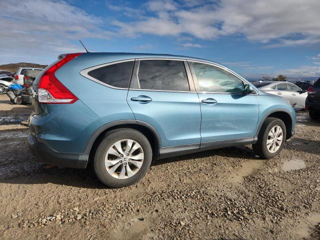 2HKRM4H51EH604413 - 2014 HONDA CR-V EX ლურჯი ფოტო 3