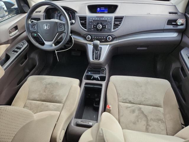 2HKRM4H51EH604413 - 2014 HONDA CR-V EX ლურჯი ფოტო 8