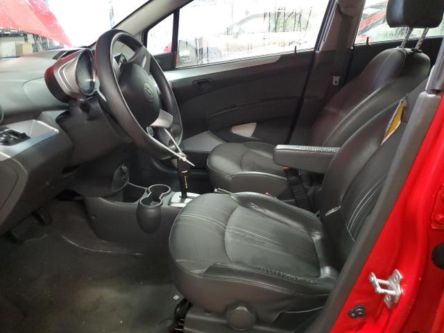 KL8CD6S92EC582696 - 2014 CHEVROLET SPARK 1LT RED photo 7