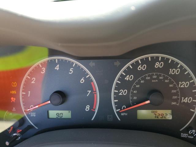 JTDBU4EEXA9123018 - 2010 TOYOTA COROLLA BASE رمادي صورة 9