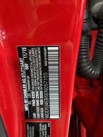 WDDSJ4EB5EN057155 - 2014 MERCEDES-BENZ CLA 250 RED photo 13