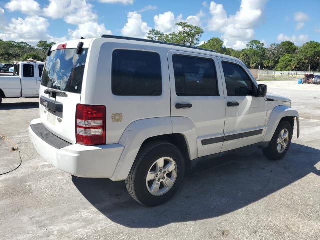 1C4PJLAK8CW161131 - 2012 JEEP LIBERTY SPORT WHITE photo 3