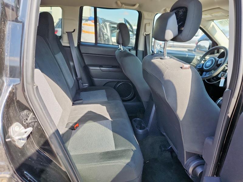 1C4NJCBA7HD124412 - 2017 JEEP COMPASS SPORT BLACK photo 10