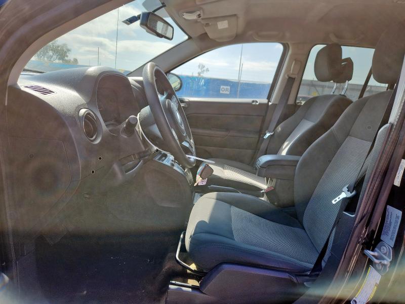 1C4NJCBA7HD124412 - 2017 JEEP COMPASS SPORT BLACK photo 7