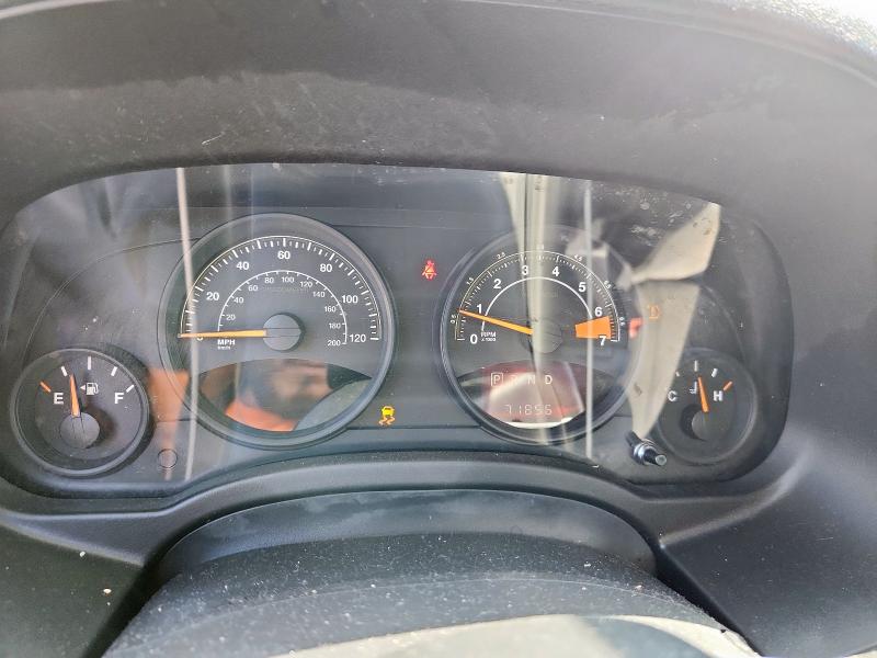 1C4NJCBA7HD124412 - 2017 JEEP COMPASS SPORT BLACK photo 9